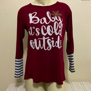Christmas Long Sleeve Shirt-Color Bear brand